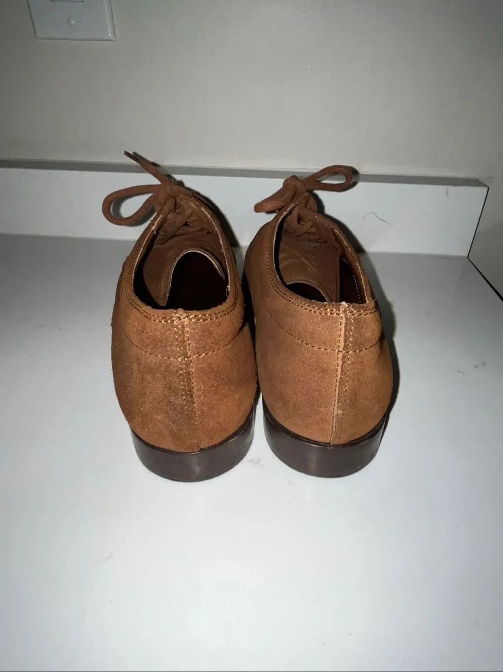 Men's Tod's Suede Leather Lace Up Oxford Derby Shoes 8.5